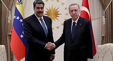 Cumhurbaşkanı Erdoğan, Maduro ile görüştü