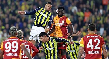 Derbide Kazanan Çıkmadı Fenerbahçe - Galatasaray maç sonucu: 1-1