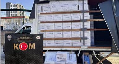 Milyonlarca adet ele geçirildi