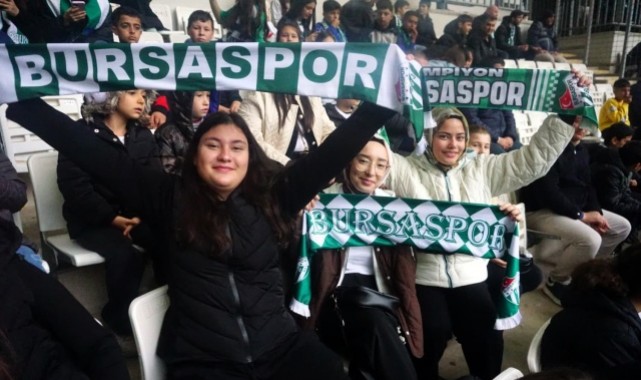 Osmangazili Çocuklar Bursaspor Coşkusunu Tribünde Yaşadı