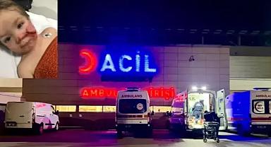 Çocuğun yüzü paramparça oldu