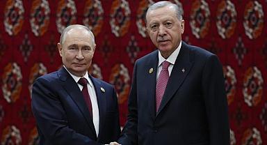 Türkmenistan'da Erdoğan-Putin zirvesi