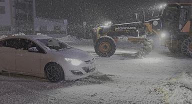 Uludağ’da Yoğun Kar Yağışı