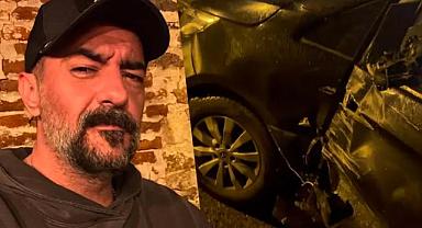 Ünlü oyuncu kaza geçirdi