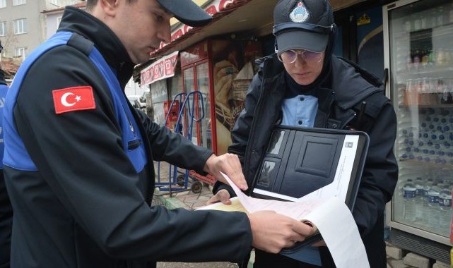 Zabıtadan Harmancık’ta sıkı denetim