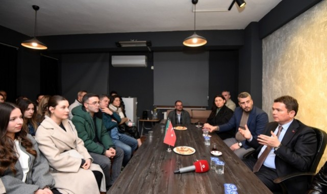 Başkan Aydın’dan Gençlere Güçlü Destek