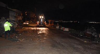 Bursa’da fırtına sonrası temizlik