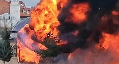 Bursa’da korku dolu anlar! Alev alev yandı…