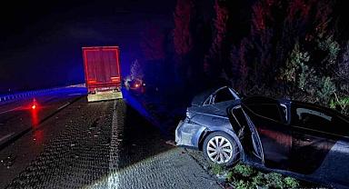 Bursa’da otoyolda can pazarı