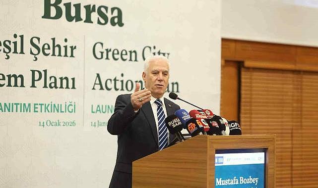 Bursa'da yeşil dönüşüm başladı