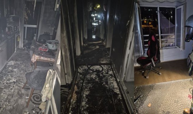 Bursa İtfaiyesi’nden yangına hızlı müdahale