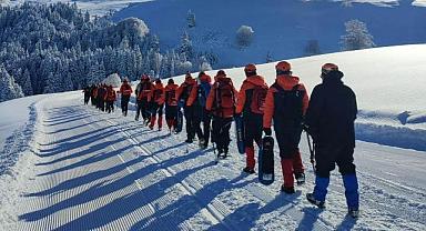 Bursa’nın zirvesinde zorlu eğitim