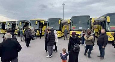 Bursa Terminali’nde yılbaşı dönüş yoğunluğu