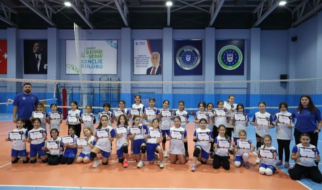 Büyükşehir Kış Okullarında sertifika heyecanı