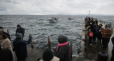 Denizden haç çıkarma töreni yapıldı