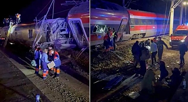 Hızlı tren faciası: En az 39 ölü