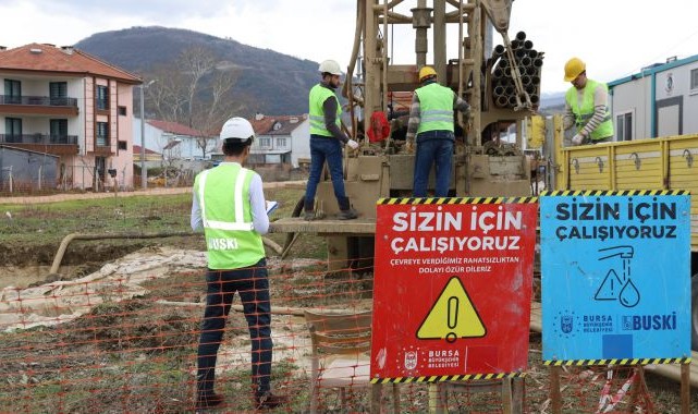 İnegöl Hocaköy'e Büyükşehir'den içme suyu desteği