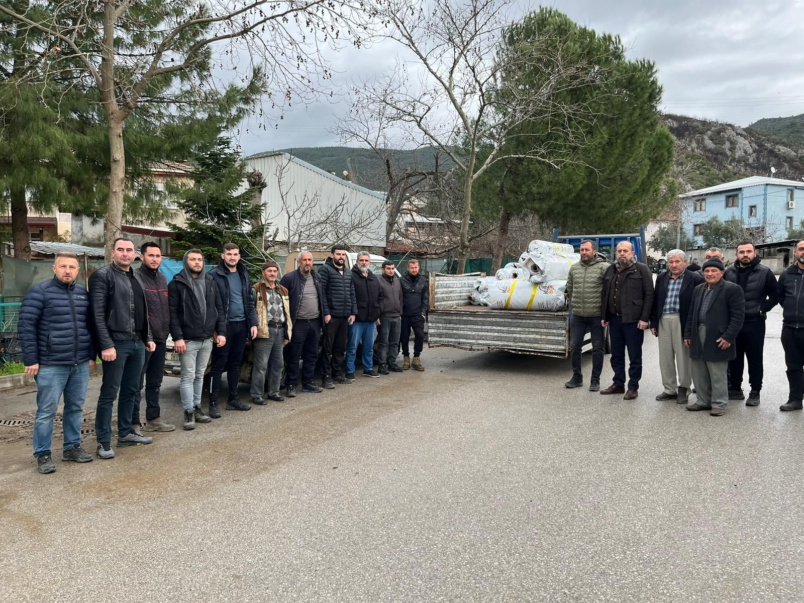 Lodostan zarar gören seralara Büyükşehir desteği