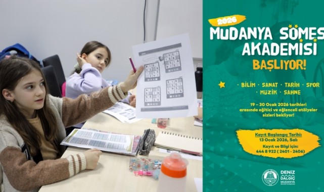 Mudanya’da Sömestir Akademisi Başlıyor