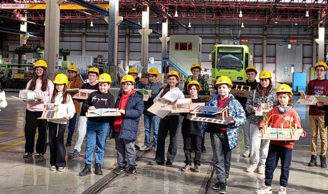 Öğrenciler BURULAŞ’ta hem eğlendi hem öğrendi