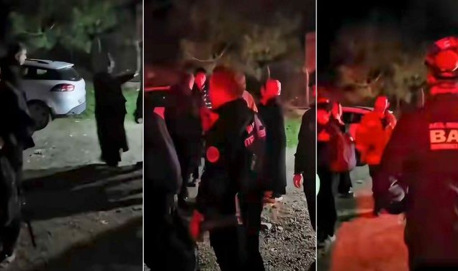 Ormanlık alanda kaybolan gençler kurtarıldı