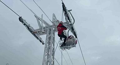 Uludağ’da korku dolu anlar