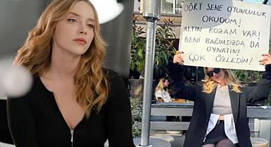 Ünlü isimden pankartlı çağrı