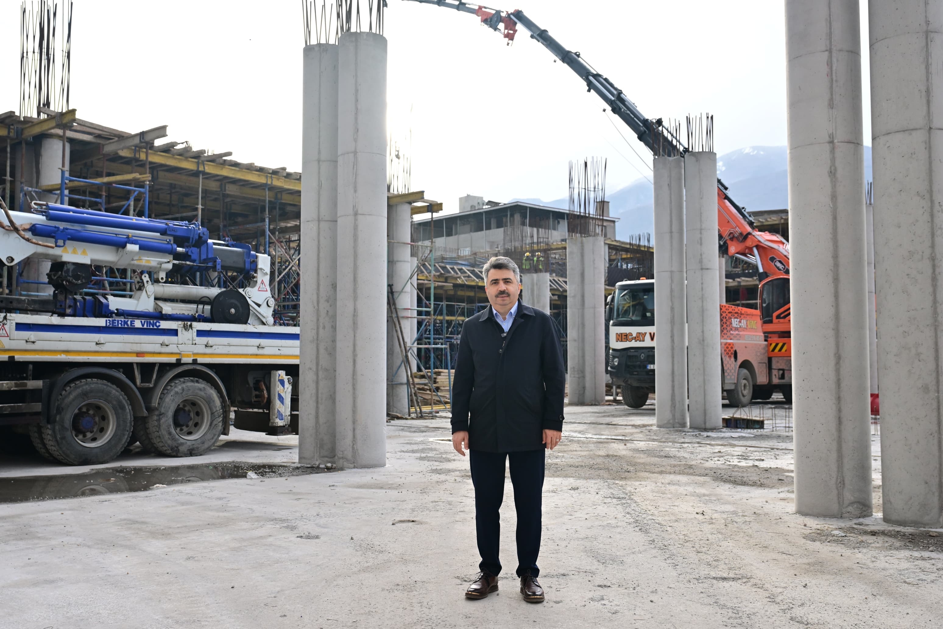 Yavuzselim Kapalı Pazar Alanı’nda Çalışmalar Sürüyor