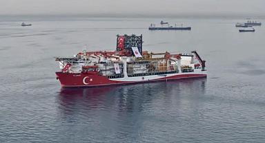 Yıldırım Sondaj Gemisi Karadeniz yolunda