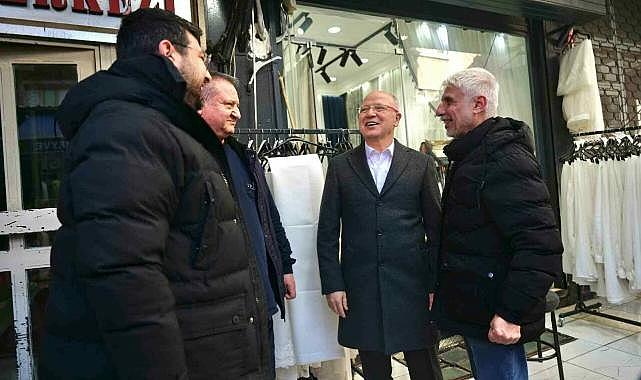 AK Parti İl Başkanı Gürkan’dan esnaf ziyareti