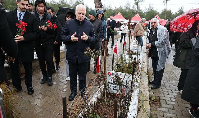 Başkan Bozbey’den deprem bölgesine ziyaret