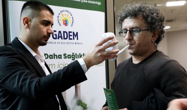 Belediye personeline karbonmonoksit ölçümü