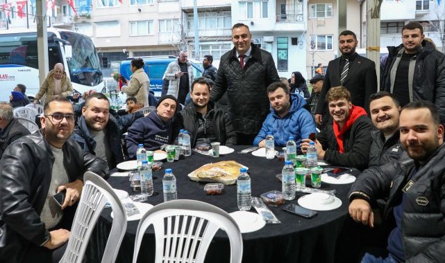 Bereket sofrası Yıldırım’da kuruldu