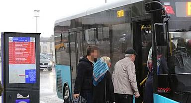 Bir yılda 3 bin 365 kez otobüse bindi!