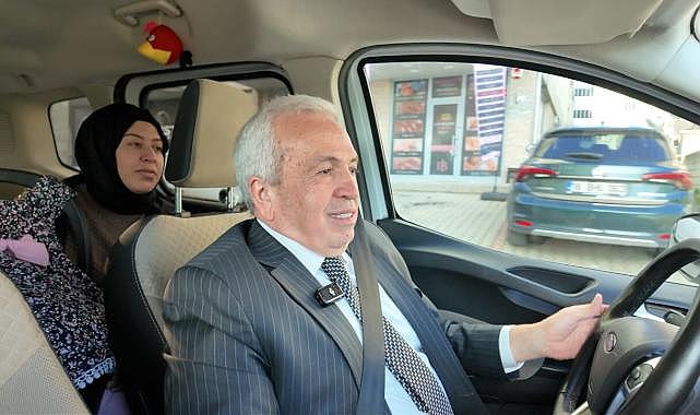 Bu kez başkan direksiyona geçti