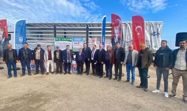 Bursa Büyükşehir’in kırsal kalkınma destekleri sürüyor