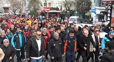 Bursa’da 6 Şubat şehitleri için sessiz yürüyüş