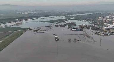 Bursa’da binlerce hektar ekili alan sular altında!