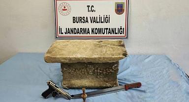 Bursa’da tarihi eser operasyonu