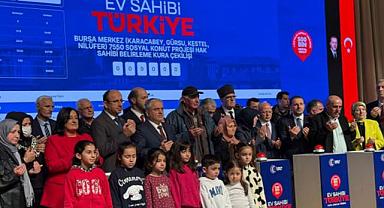 Bursa’da TOKİ kuraları çekildi! Hak sahipleri belli oldu…