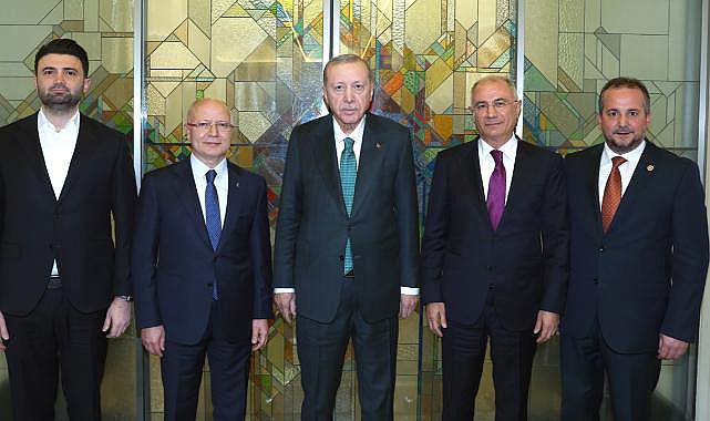 Bursa'dan Cumhurbaşkanı Erdoğan'a ziyaret