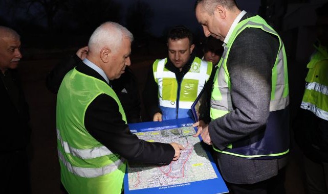 Büyükşehir gece gündüz sahada