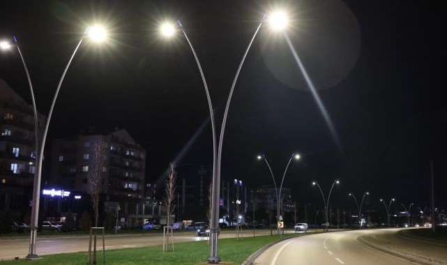 Çalı Yolu Büyükşehir ile aydınlandı