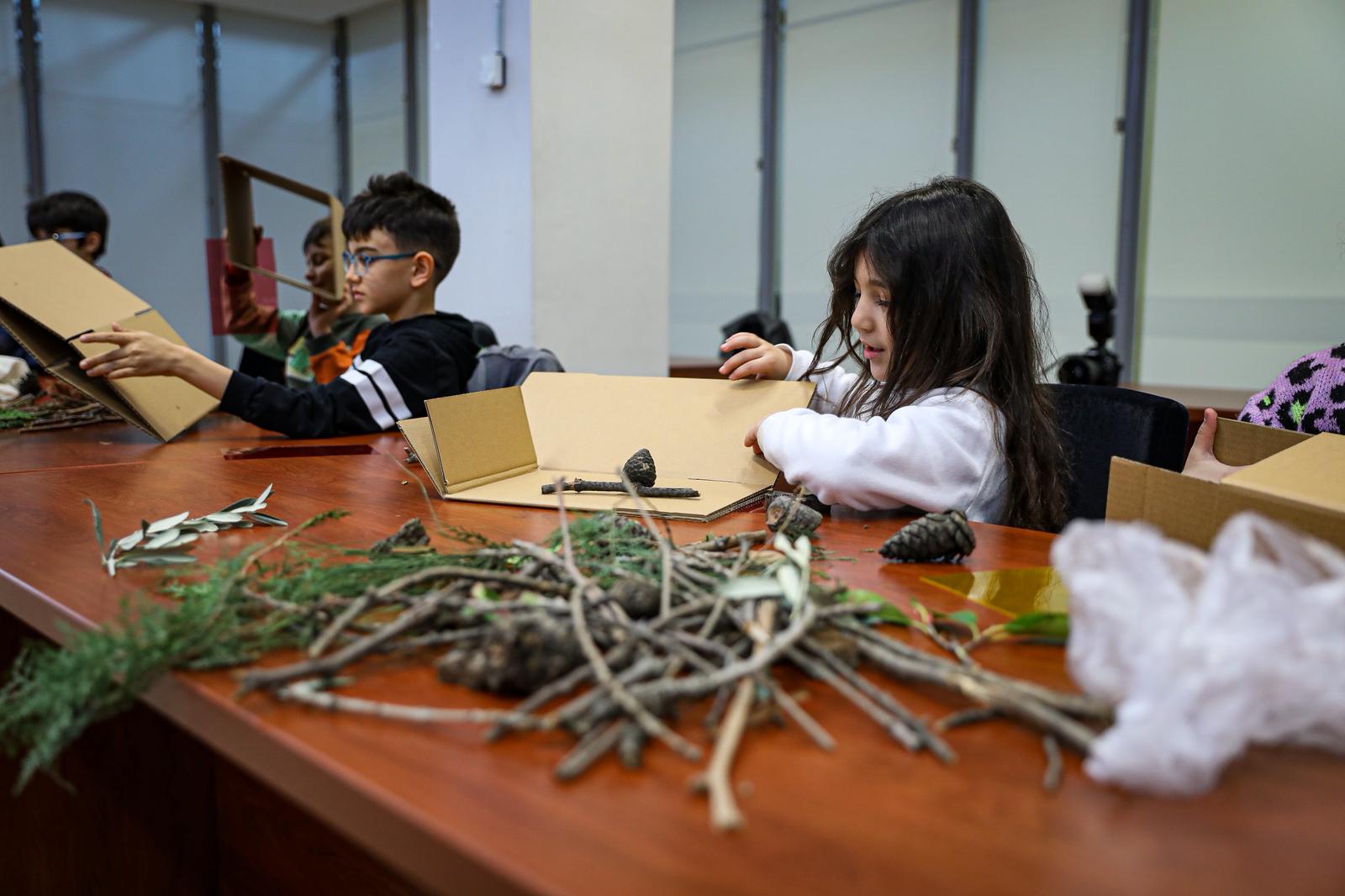 Çocuklar bir günlüğüne mimar oldu