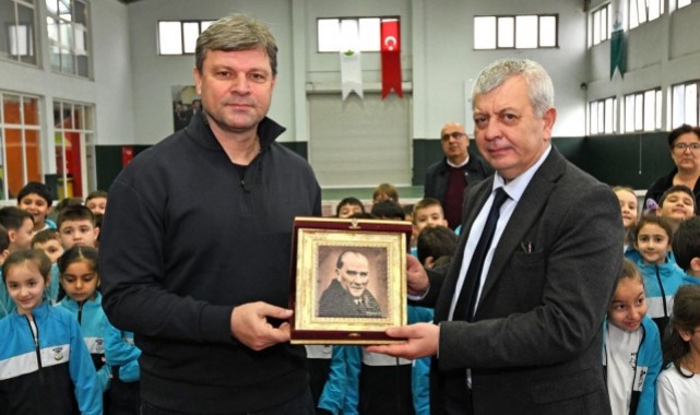 Ertuğrul Sağlam’dan Genç Sporculara İlham Veren Ziyaret