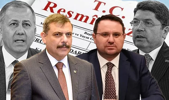 İçişleri ve Adalet bakanları değişti