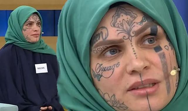 Kim bu yüzü dövmeli kadın?