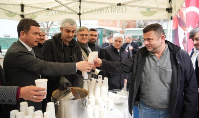 Osmangazi’de Cuma Bereketi Mehmet Akif Mahallesi’nde Paylaşıldı