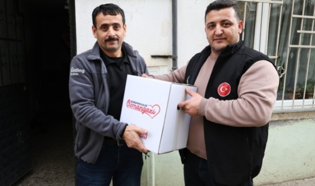 Osmangazi’de Ramazan Kolisi Dağıtımı Devam Ediyor