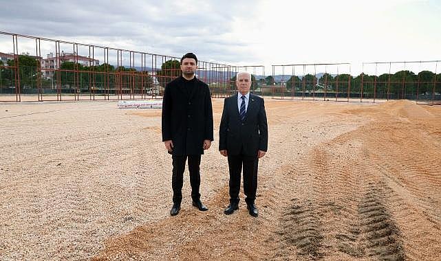 Özlüce’ye 3 yeni saha